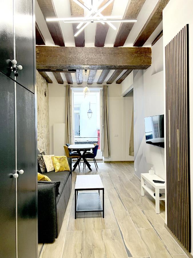 Marais Appartement 2 Chambres 2 Salles De Bain - Spa Jacuzzi ! Paryż Zewnętrze zdjęcie