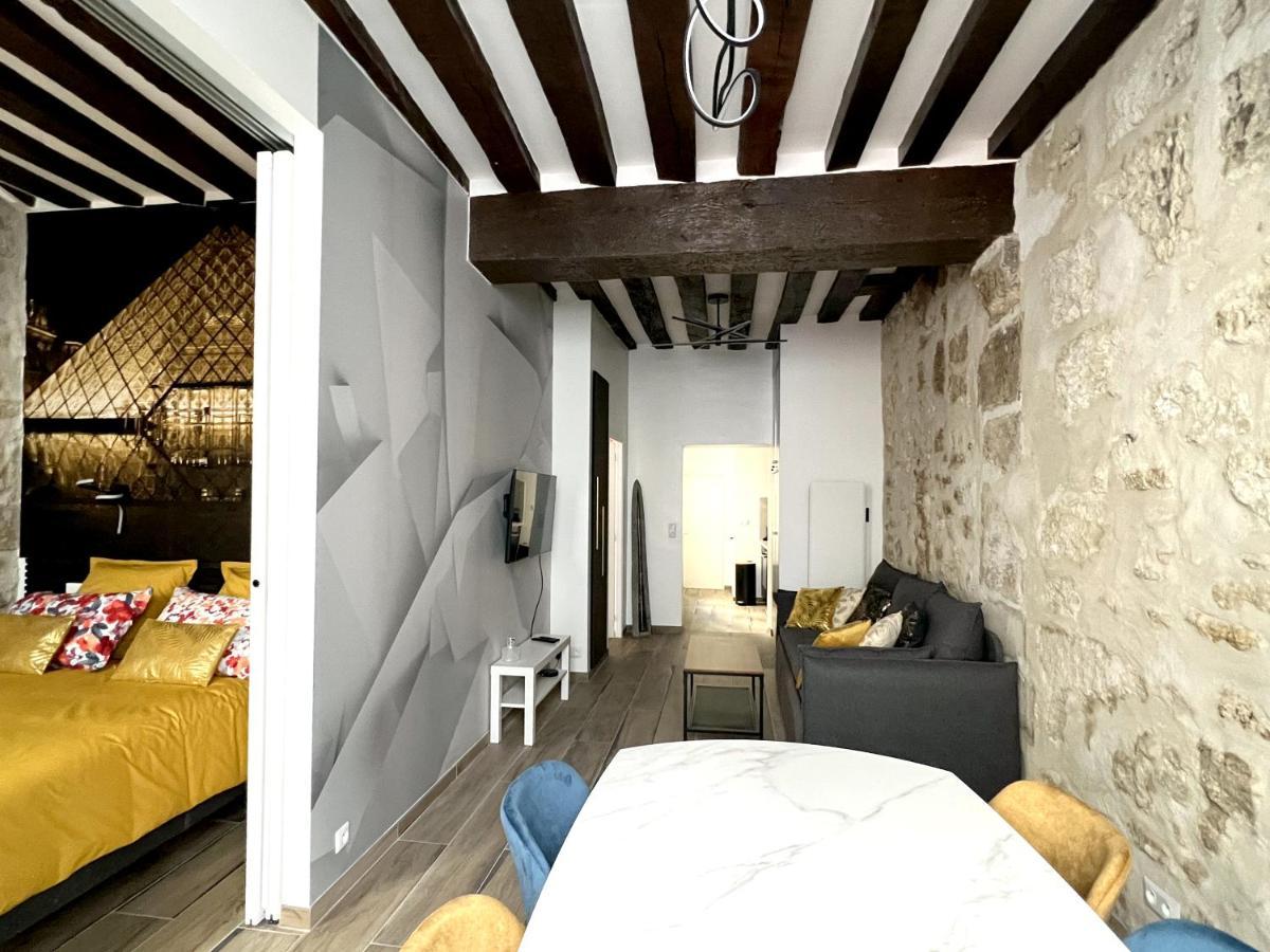 Marais Appartement 2 Chambres 2 Salles De Bain - Spa Jacuzzi ! Paryż Zewnętrze zdjęcie
